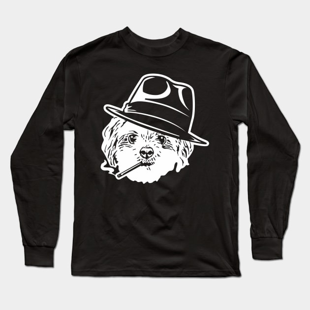 Lhasa Apso Scrapper Long Sleeve T-Shirt by Tuff Breeds